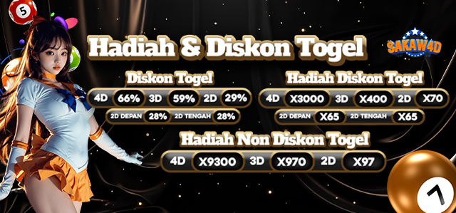 HADIAH dan DISKON TOGEL